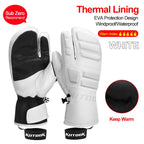 Sammy Jackson Thermal Ski Mittens Windproof Water Resistant Gloves