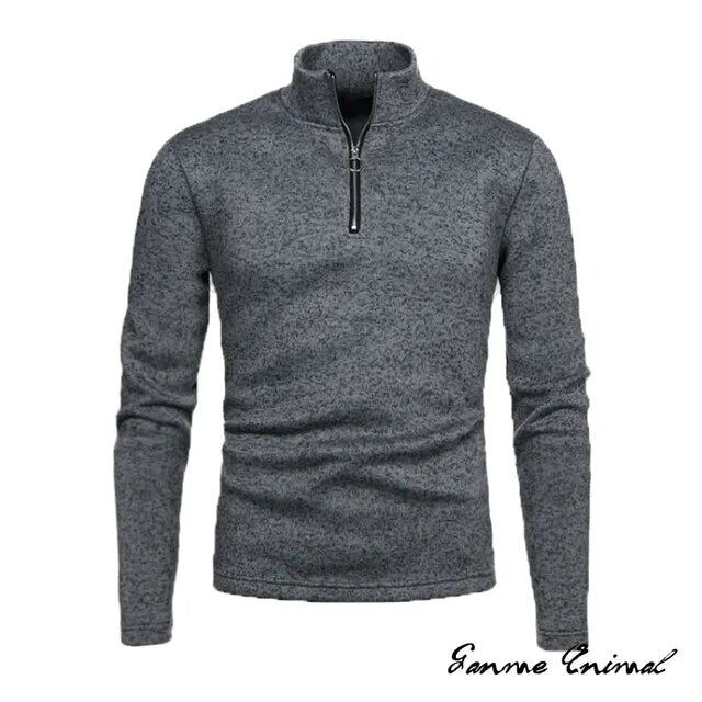 Sammy Jackson Quarter Zip Sweatshirt Thick Warm Fleece Pullover