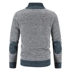 Sammy Jackson Zip Front Knit Vest High Neck Casual Warm Layer