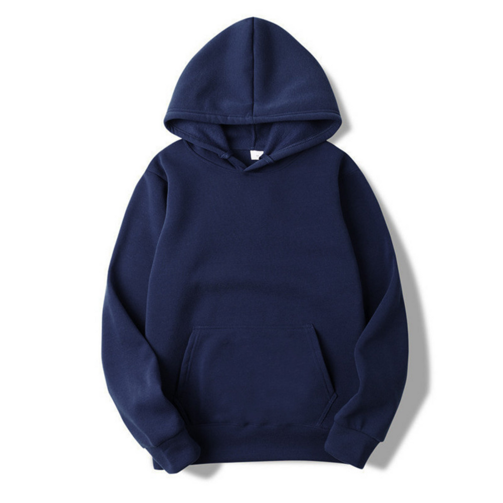 Sammy Jackson Mens Basic Soft Fleece Hoodie With Kangaroo Pocket