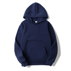 Sammy Jackson Mens Basic Soft Fleece Hoodie With Kangaroo Pocket