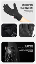 Sammy Jackson TechRunner Windproof Touchscreen Running Gloves
