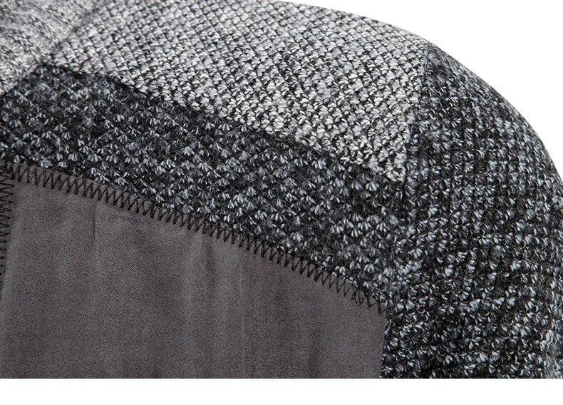Sammy Jackson Zip Front Knit Vest High Neck Casual Warm Layer