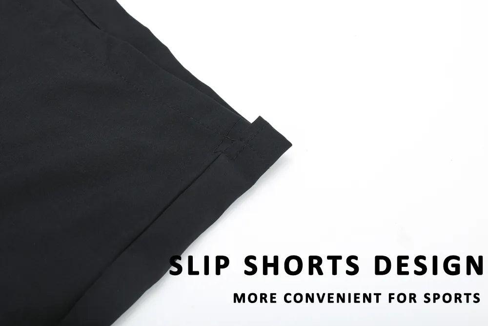 Sammy Jackson Dylan Men Quick Dry Compression Swim Trunks With Zip Pockets