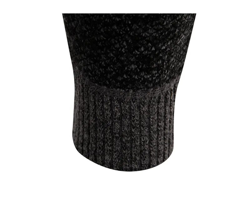 Sammy Jackson Zip Front Knit Vest High Neck Casual Warm Layer