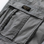 Sammy Jackson Cotton Cargo Shorts Koenraad Classic Fit Multi Pocket
