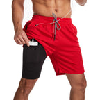 Sammy Jackson Dylan Men Quick Dry Compression Swim Trunks With Zip Pockets
