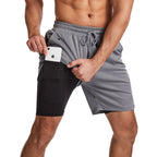 Sammy Jackson Dylan Men Quick Dry Compression Swim Trunks With Zip Pockets