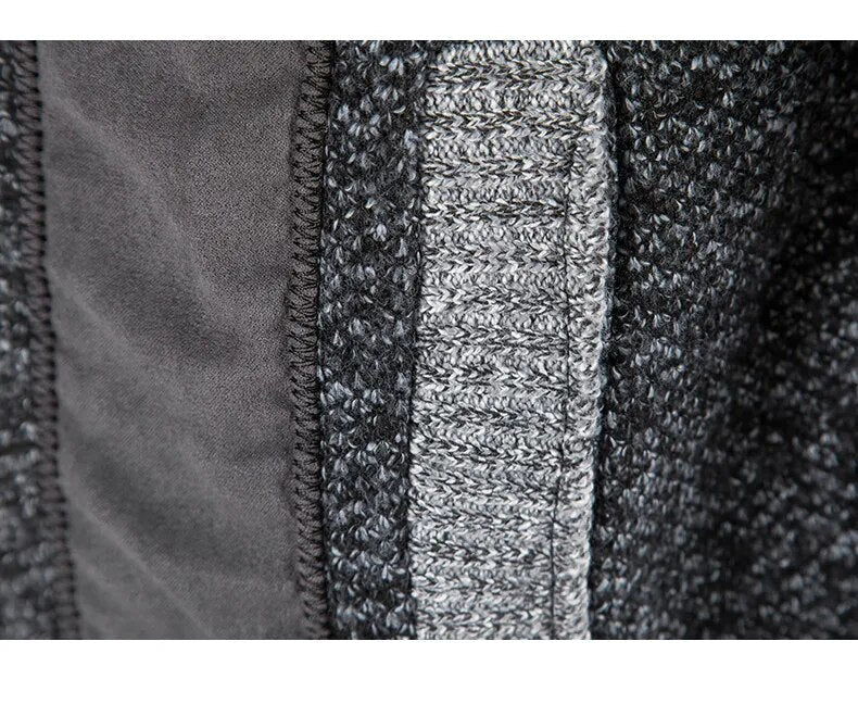 Sammy Jackson Zip Front Knit Vest High Neck Casual Warm Layer