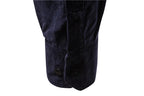 Sammy Jackson Classic Casual Corduroy Pure Cotton Button Shirt