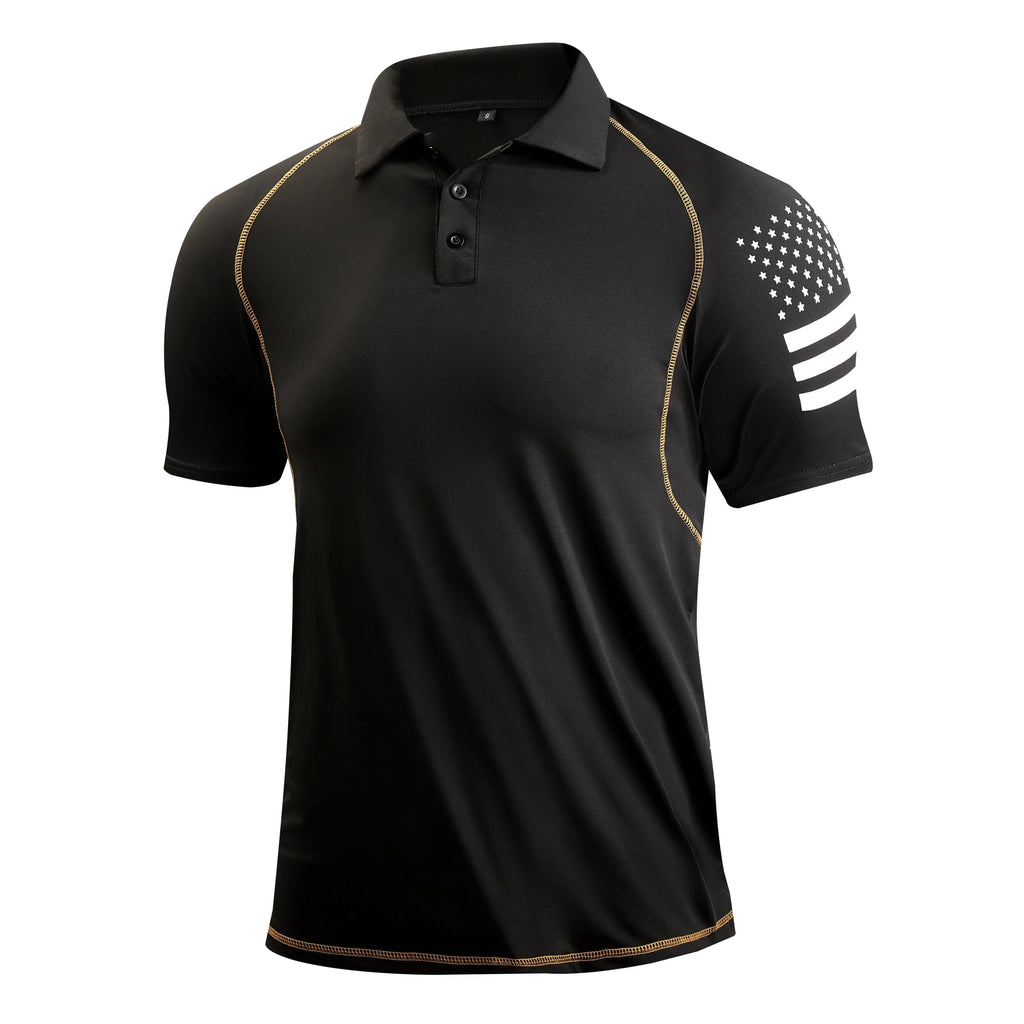 Sammy Jackson Arnold Men Tactical Sports Comfortable Polo Shirt