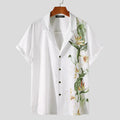 Sammy Jackson Andre Floral Print Short Sleeve Casual Summer Shirt
