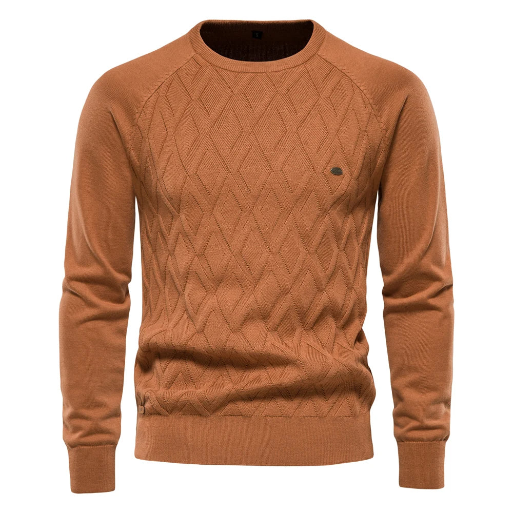 Sammy Jackson Bart Chill Heavyweight Knit Crewneck Winter Sweater