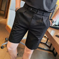 Sammy Jackson Keimpe Slim Fit Mens Premium Casual Shorts With Belt