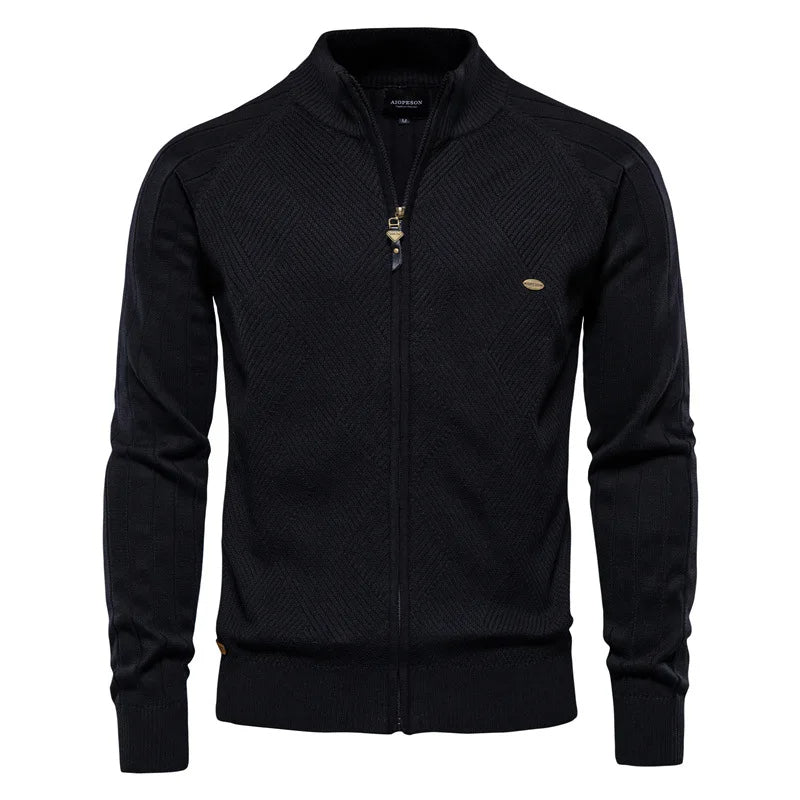 Sammy Jackson Mens Oscar EasyStyle Casual Full Zip Up Knit Vest