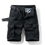 Sammy Jackson Cotton Cargo Shorts Koenraad Classic Fit Multi Pocket