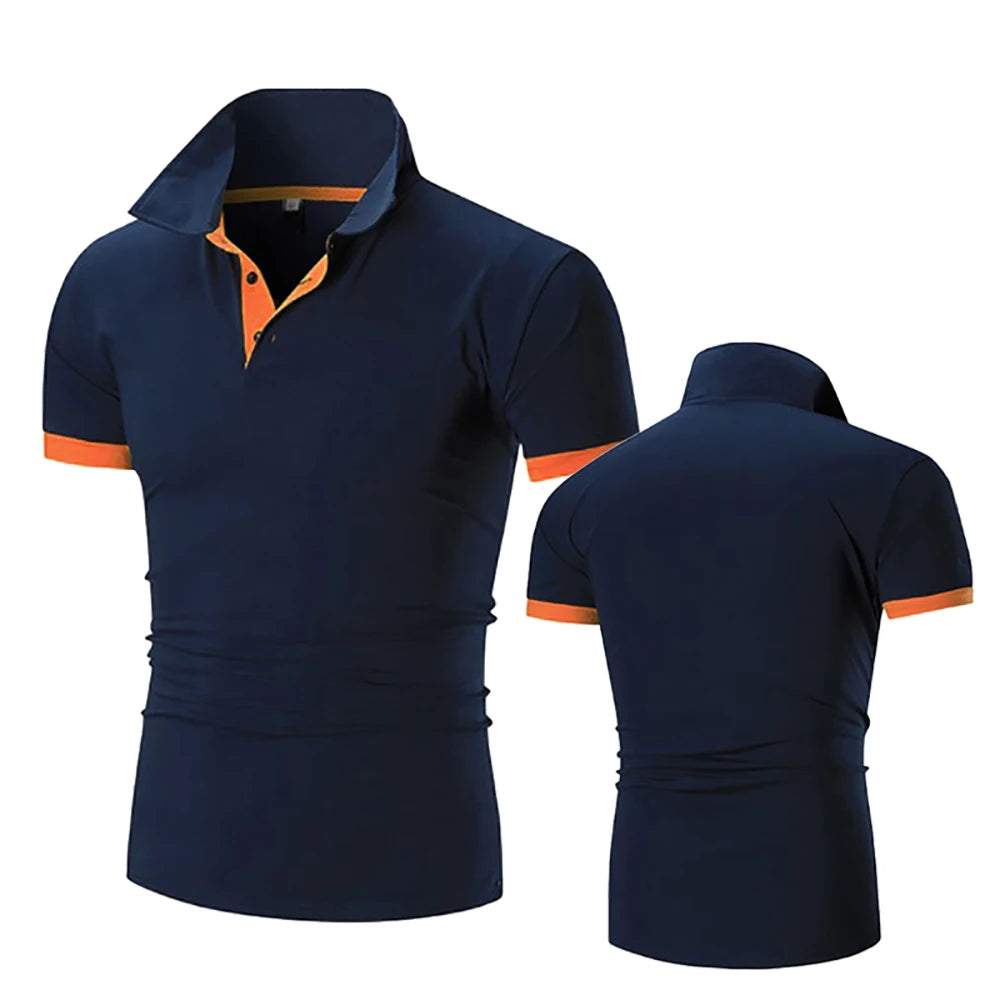Sammy Jackson Ragnarok Short Sleeve Modern Business Polo Shirt