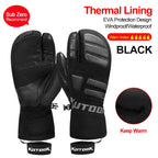 Sammy Jackson Thermal Ski Mittens Windproof Water Resistant Gloves