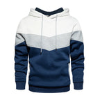 Sammy Jackson Authentic Patchwork Hoodie Featuring Warm Fleece