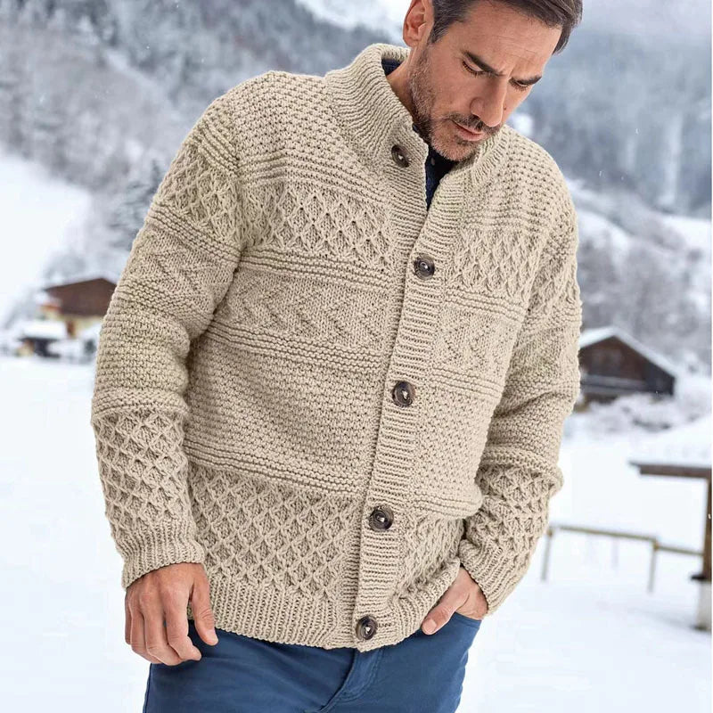 Sammy Jackson Luuk Casual Winter Vest With Front Button Closure
