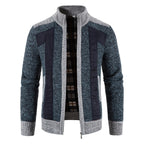 Sammy Jackson Zip Front Knit Vest High Neck Casual Warm Layer