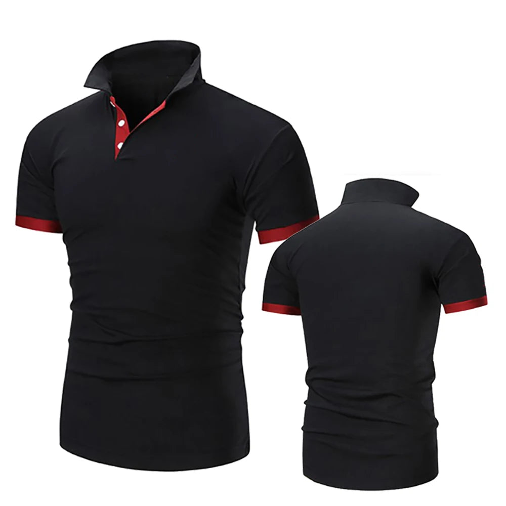 Sammy Jackson Ragnarok Short Sleeve Modern Business Polo Shirt
