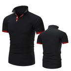 Sammy Jackson Ragnarok Short Sleeve Modern Business Polo Shirt