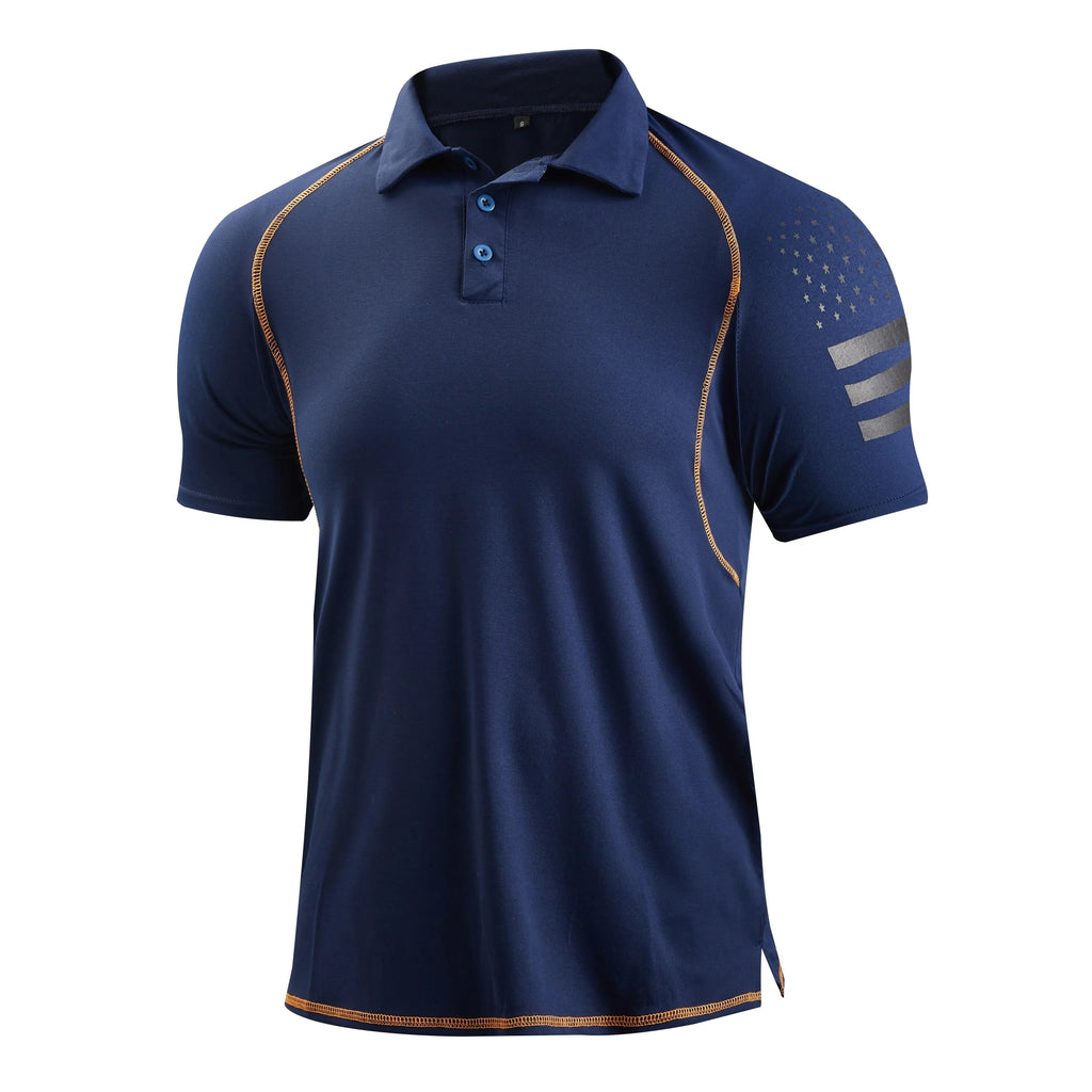 Sammy Jackson Arnold Men Tactical Sports Comfortable Polo Shirt