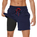 Sammy Jackson Dylan Men Quick Dry Compression Swim Trunks With Zip Pockets