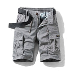 Sammy Jackson Cotton Cargo Shorts Koenraad Classic Fit Multi Pocket