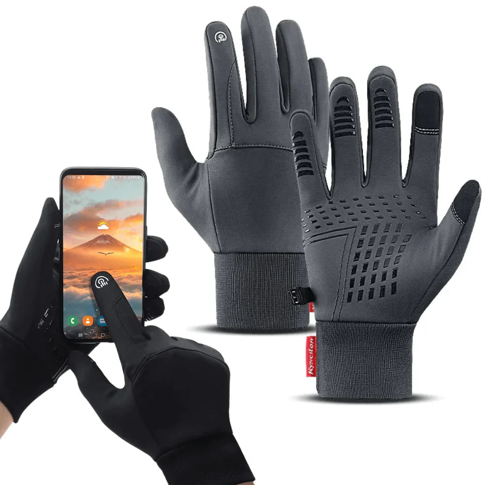 ThermaGuard Unisex Touchscreen Winter Gloves Warm Insulated Pair