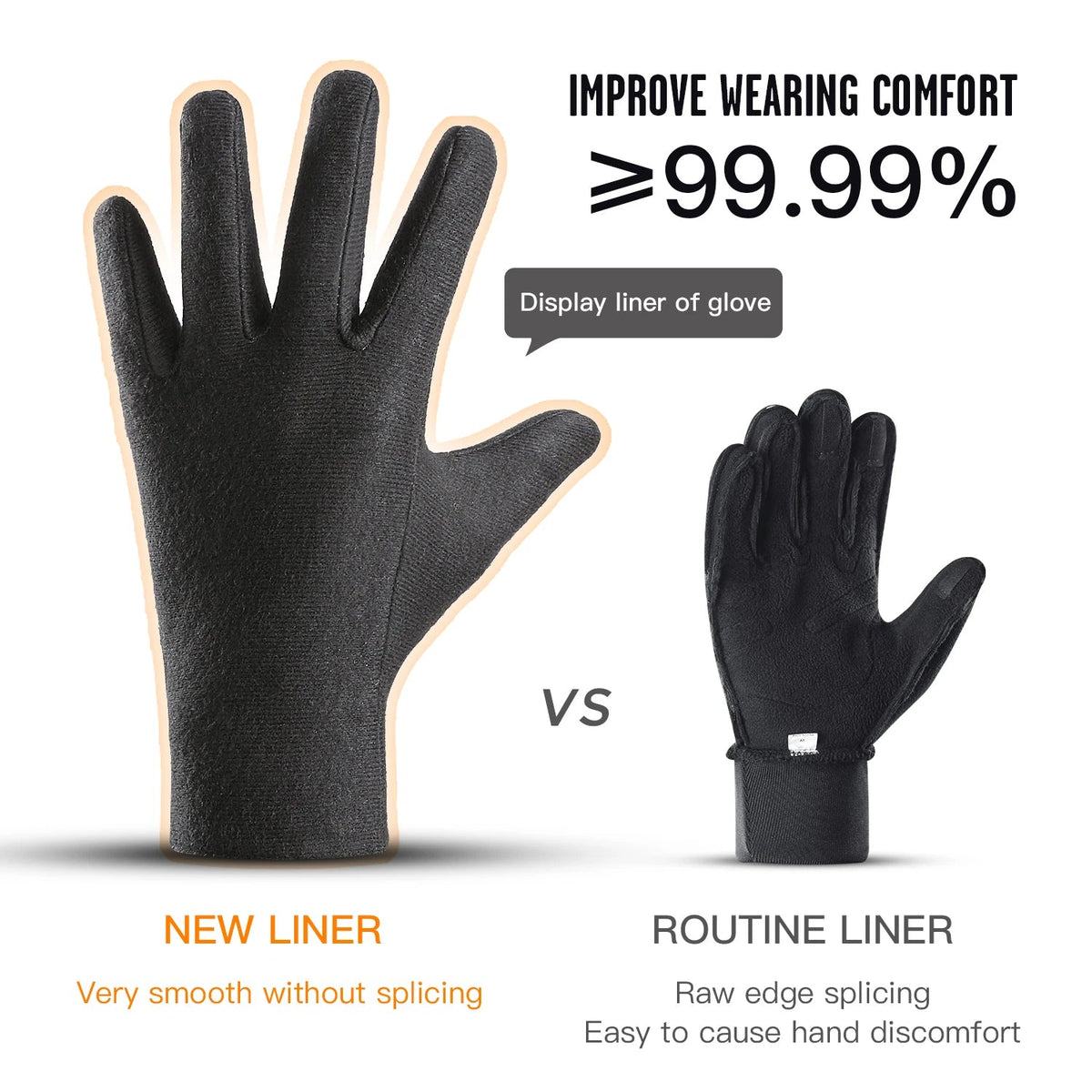 Sammy Jackson TechRunner Windproof Touchscreen Running Gloves