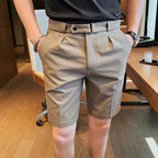 Sammy Jackson Keimpe Slim Fit Mens Premium Casual Shorts With Belt
