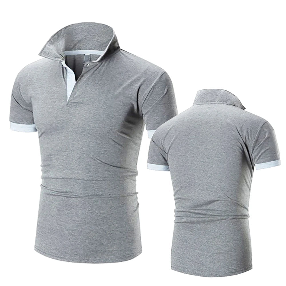 Sammy Jackson Ragnarok Short Sleeve Modern Business Polo Shirt