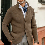 Sammy Jackson Pocketknit Warm Winter Vest With Stand Collar And Pockets