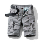 Sammy Jackson Cotton Cargo Shorts Koenraad Classic Fit Multi Pocket