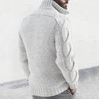 Sammy Jackson Sven Knitted Vest With Full Zip High Neck Collar