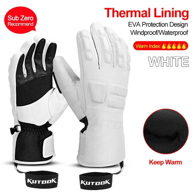 Sammy Jackson Thermal Ski Mittens Windproof Water Resistant Gloves