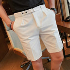 Sammy Jackson Keimpe Slim Fit Mens Premium Casual Shorts With Belt