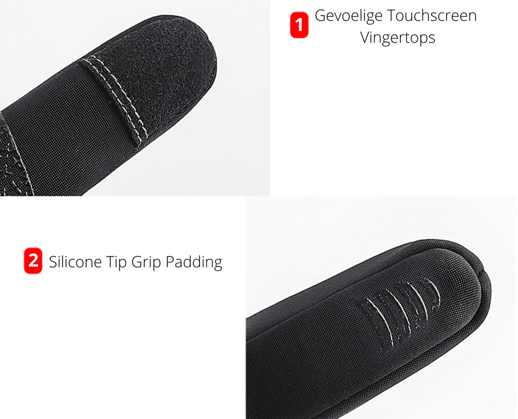 Sammy Jackson Touch PRO Water Resistant Touchscreen Winter Gloves