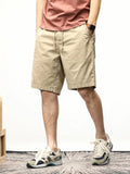 Sammy Jackson Men's Hendrik Straight Fit Cotton Drawstring Shorts