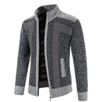 Sammy Jackson Zip Front Knit Vest High Neck Casual Warm Layer