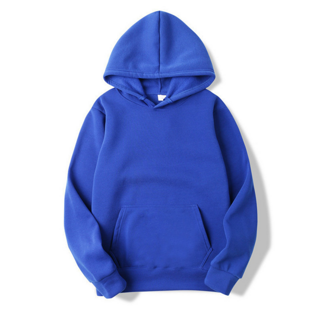 Sammy Jackson Mens Basic Soft Fleece Hoodie With Kangaroo Pocket
