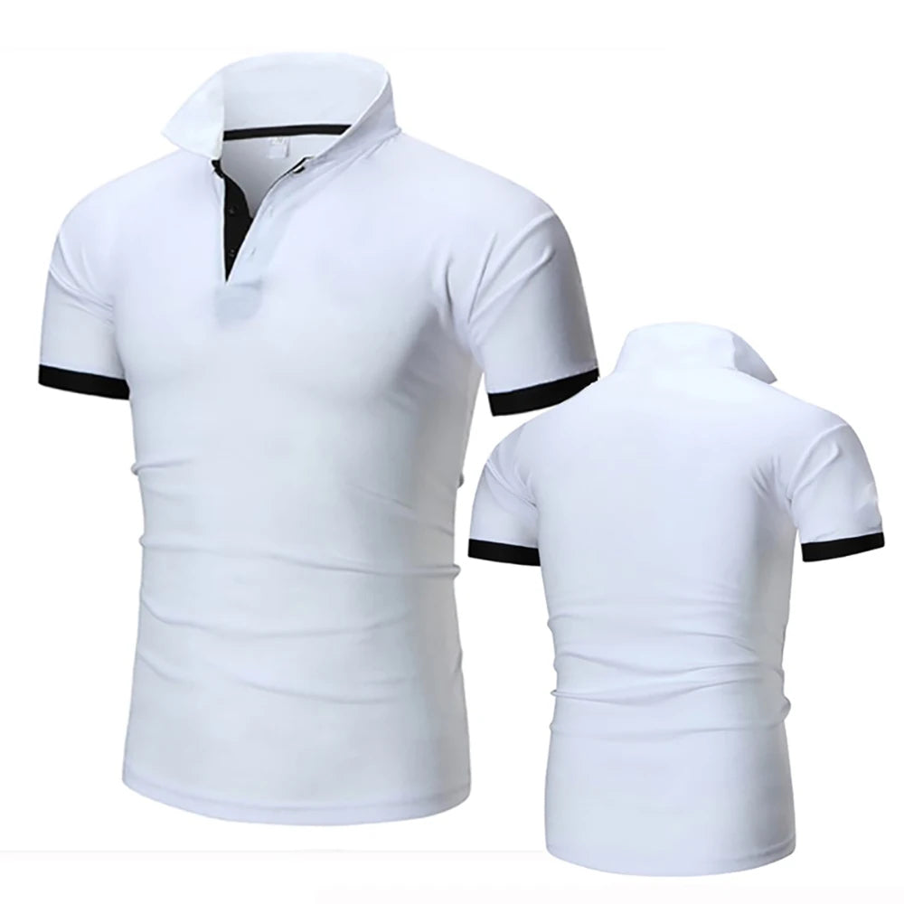 Sammy Jackson Ragnarok Short Sleeve Modern Business Polo Shirt