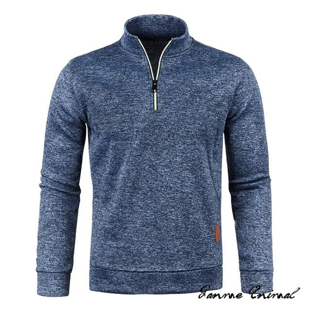 Sammy Jackson Quarter Zip Sweatshirt Thick Warm Fleece Pullover