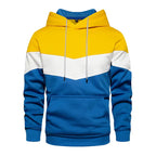 Sammy Jackson Authentic Patchwork Hoodie Featuring Warm Fleece