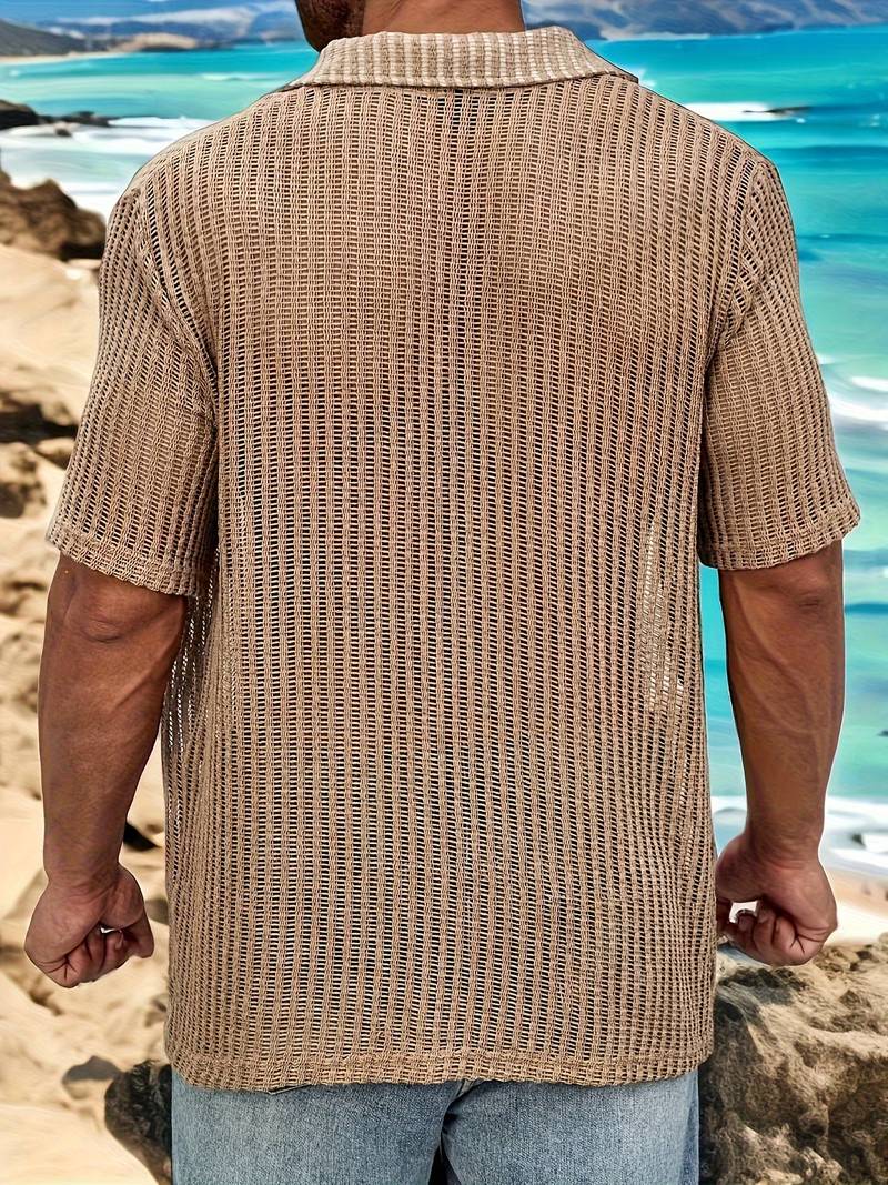Sammy Jackson Merrick Mens Relaxed Fit Lightweight Summer Shirt
