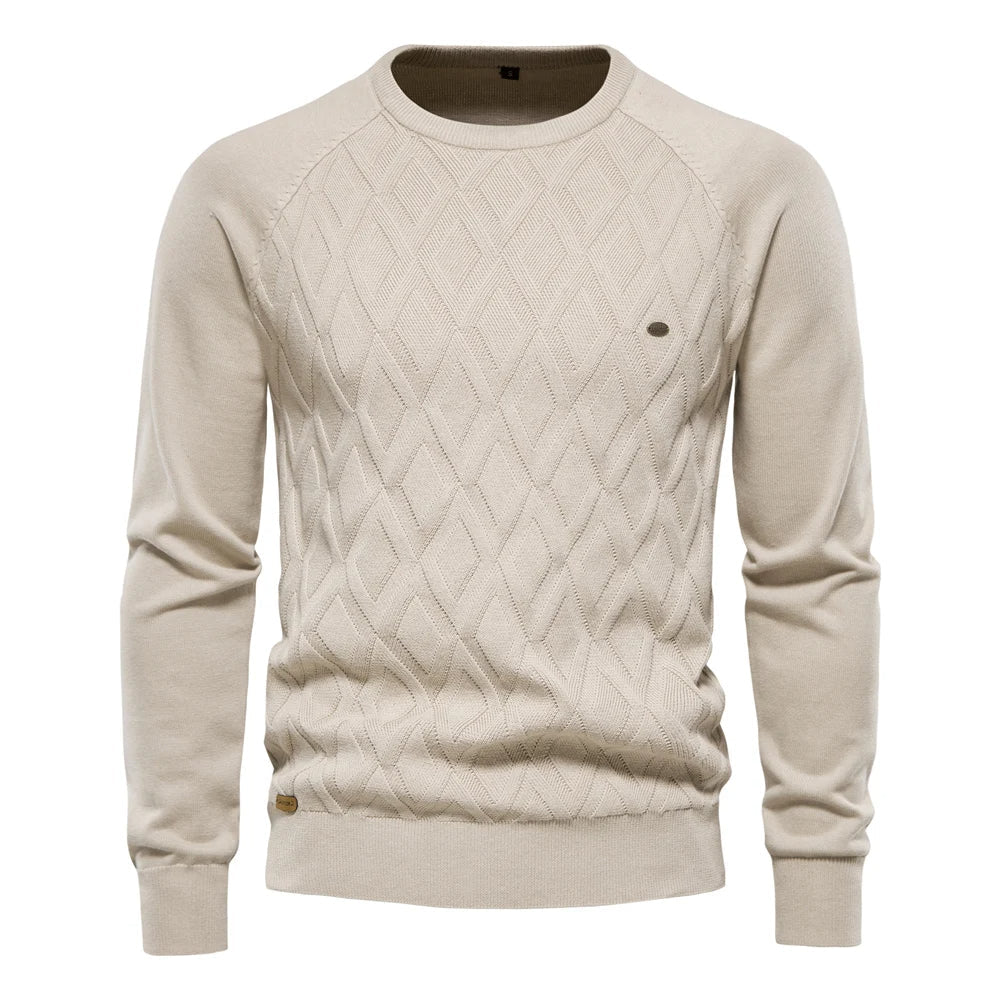 Sammy Jackson Bart Chill Heavyweight Knit Crewneck Winter Sweater
