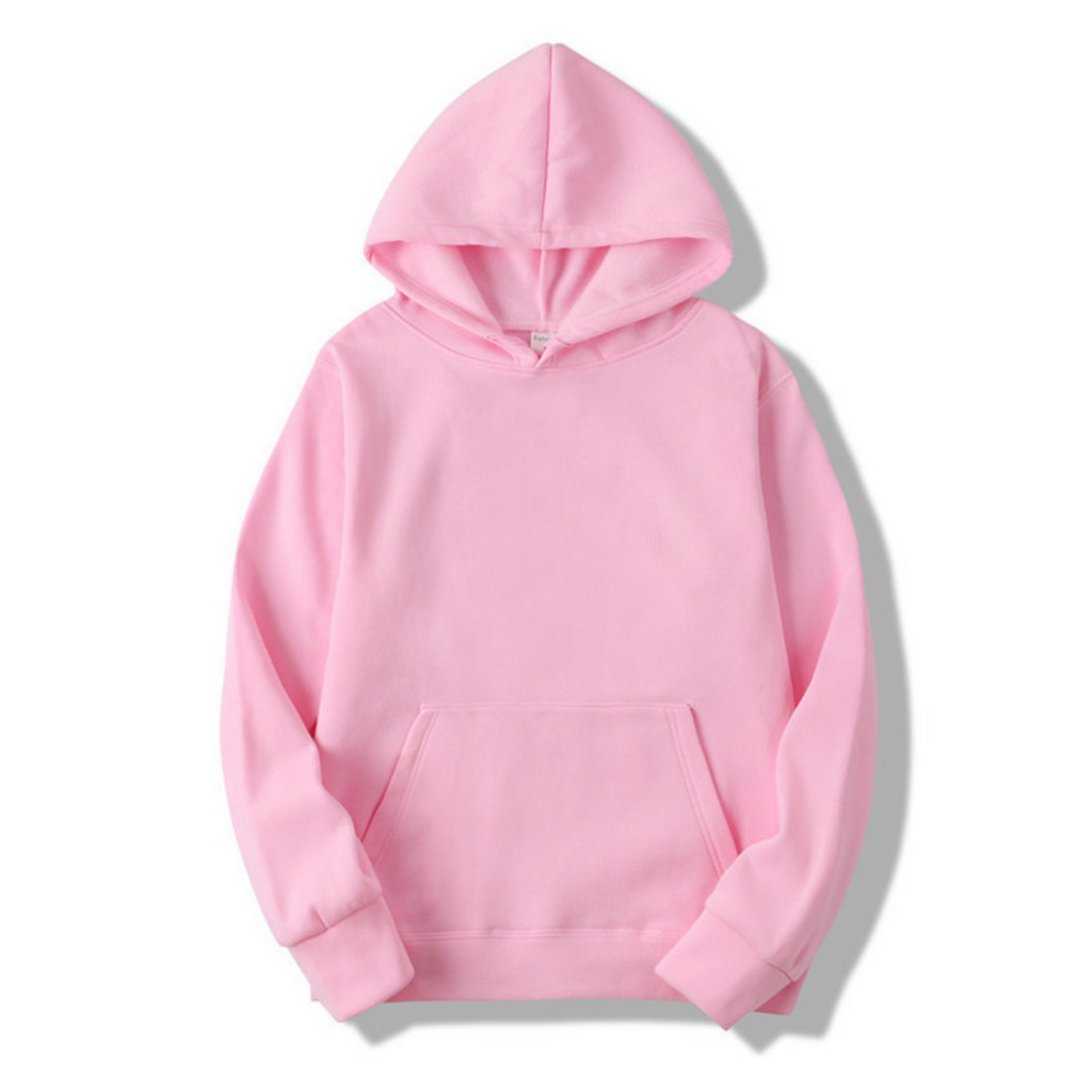 Sammy Jackson Mens Basic Soft Fleece Hoodie With Kangaroo Pocket
