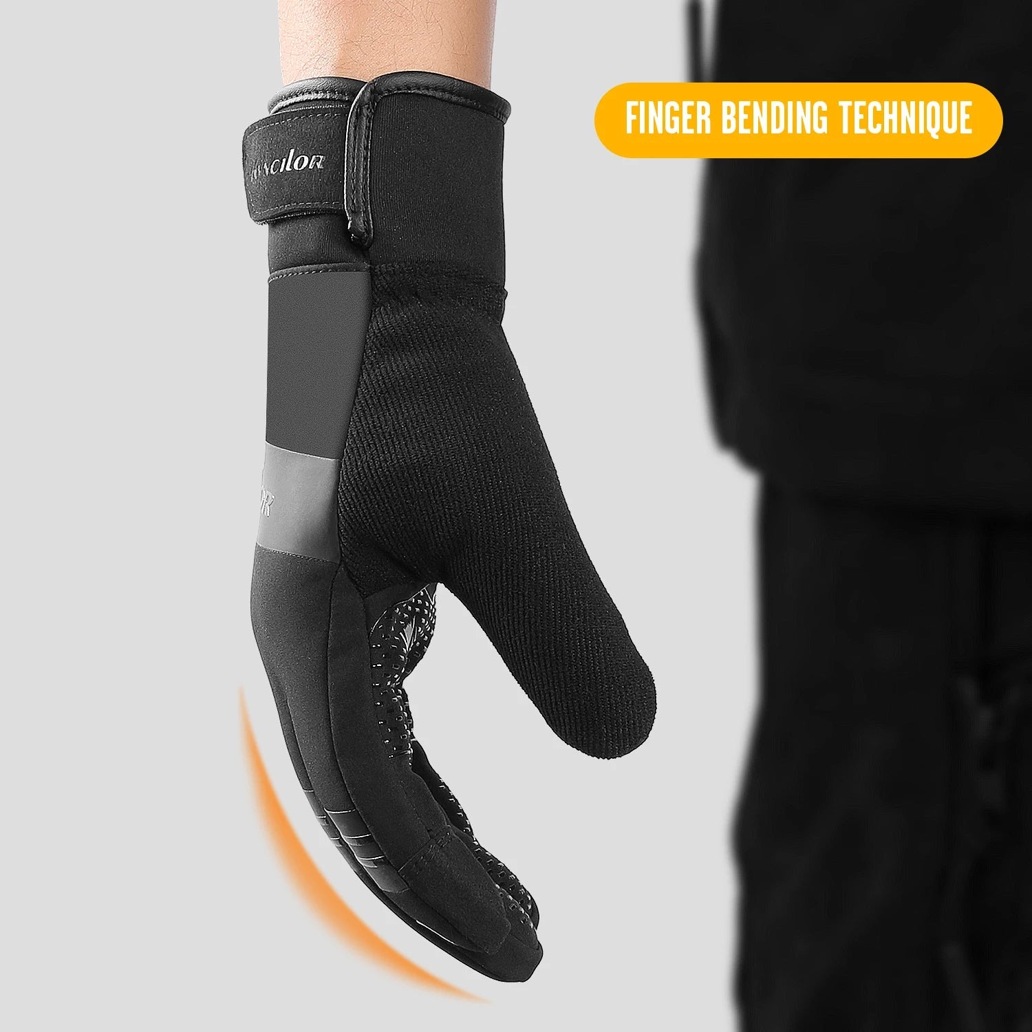 Sammy Jackson TechRunner Windproof Touchscreen Running Gloves
